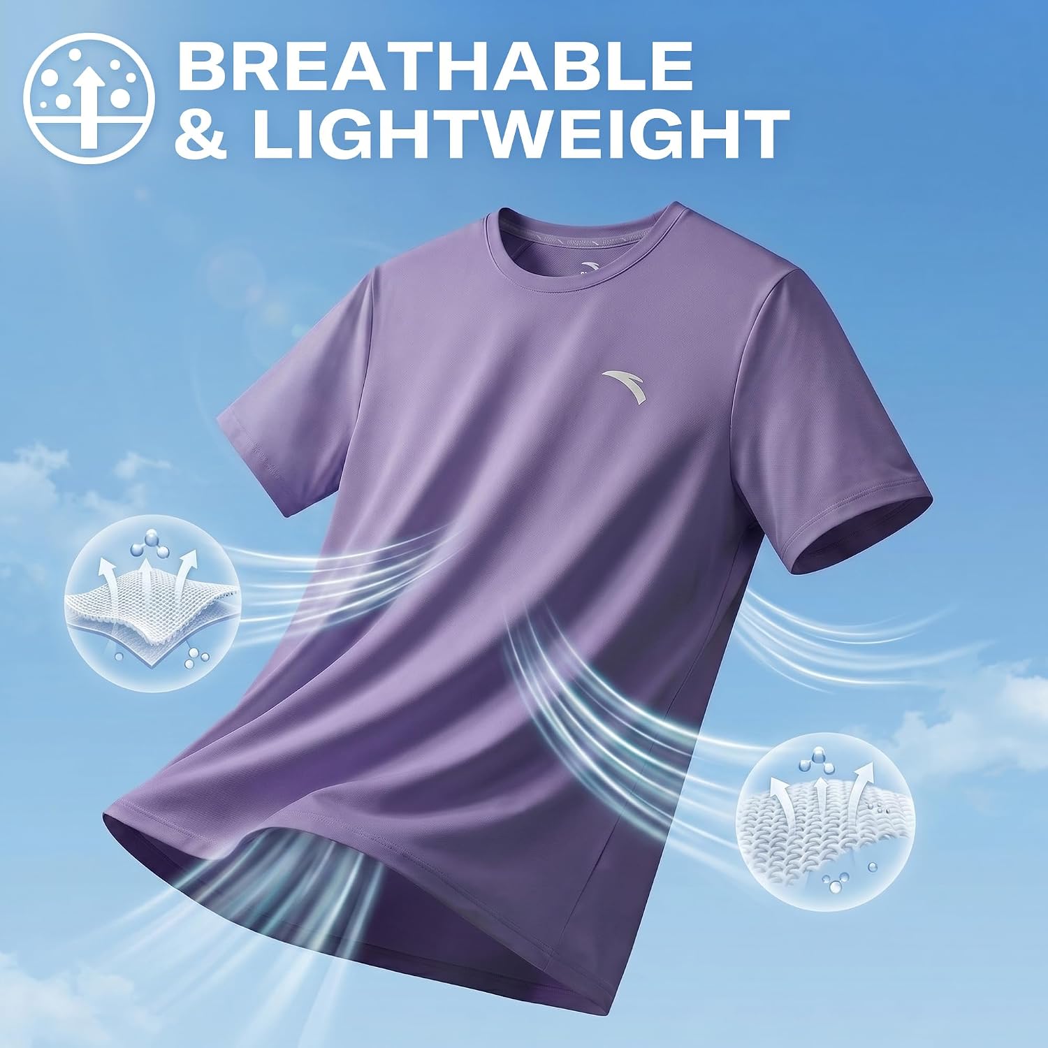 ANTA Women's Athletic Workout T-Shirt