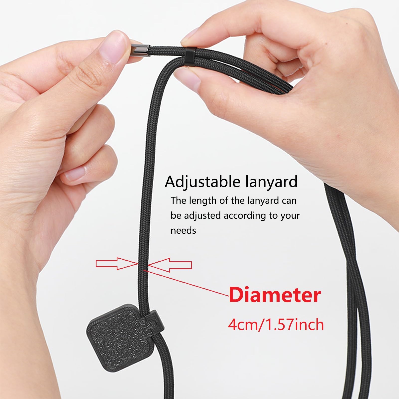 Dla DJI Mic Mini Magnet Clip Magnet akcesoria do mocowania mikrofonu 3 regulowany magnetyczny sznurek na szyję ukryty magnetyczny uchwyt na ubrania
