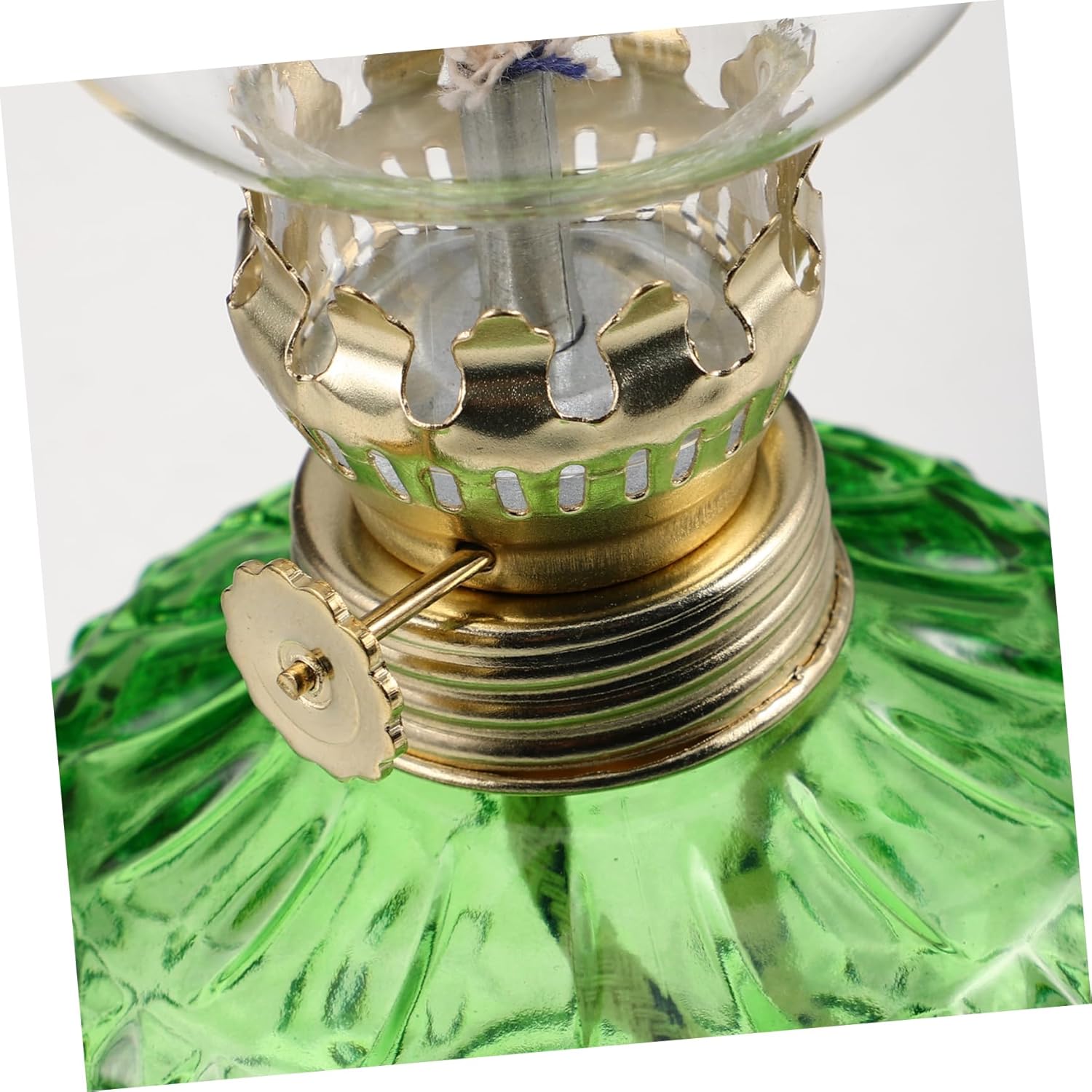 Amosfun Vintage Kerosene Lamp for Home Oil Lanterns Hurricane Lamps for Decor Emergency