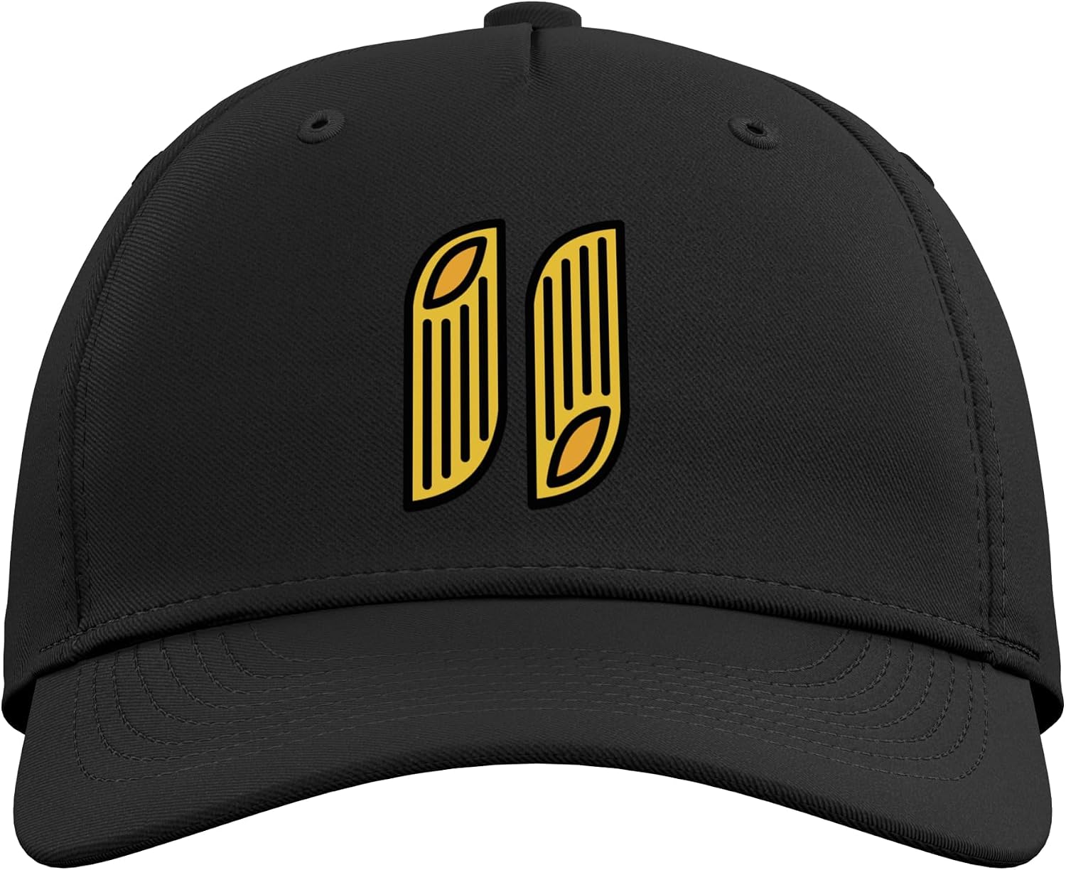 Penne Pasta Italian Noodle Adjustable Baseball Hat image 2