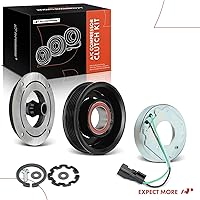 Vista 8 de A-Premium Kit de embrague de compresor de aire acondicionado compatible con Ford Edge 2019-2022 2.7L y Lincoln Nautilus 2019-2022 2.7L