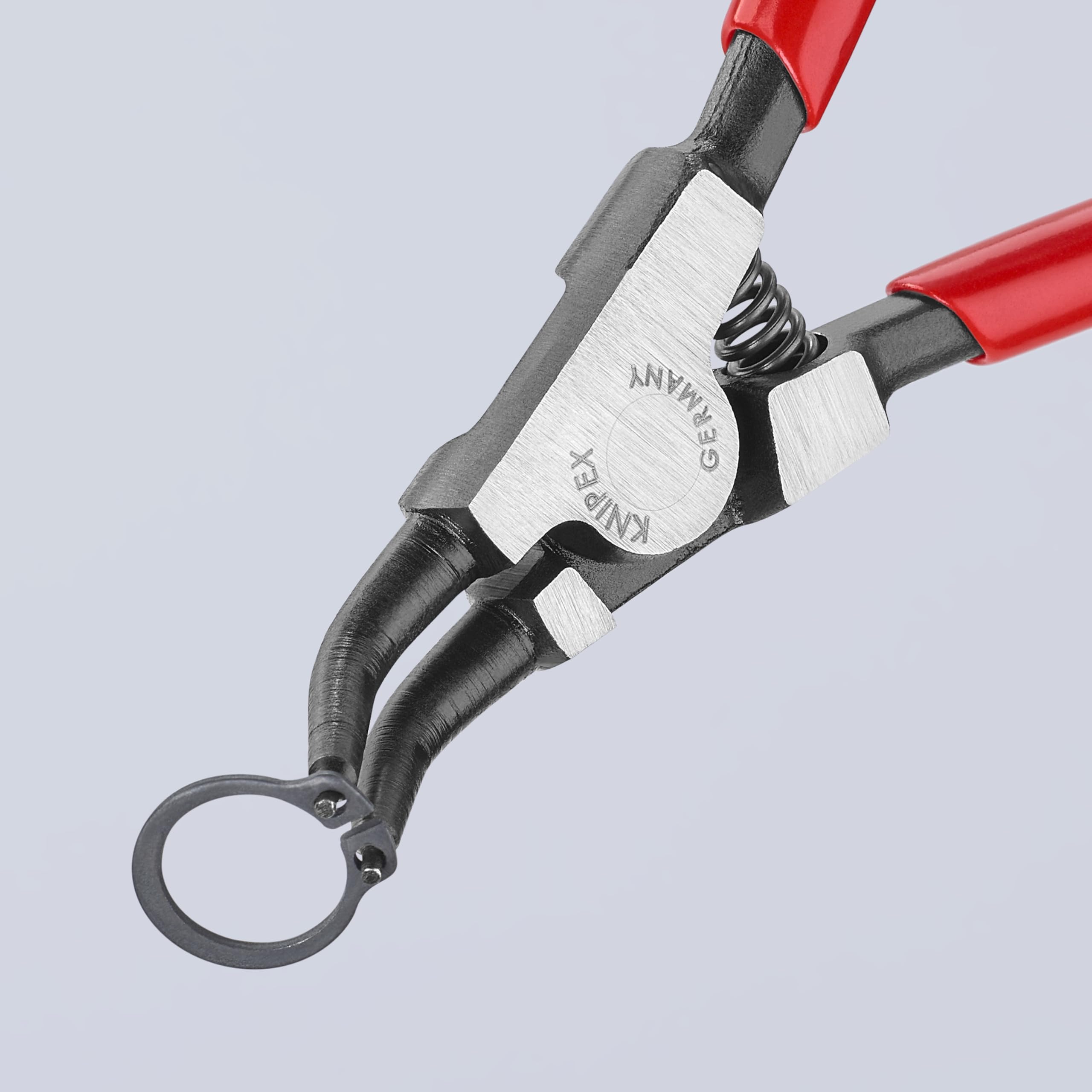 KNIPEX 45 Angled Snap Ring Pliers - Forged Tips -6