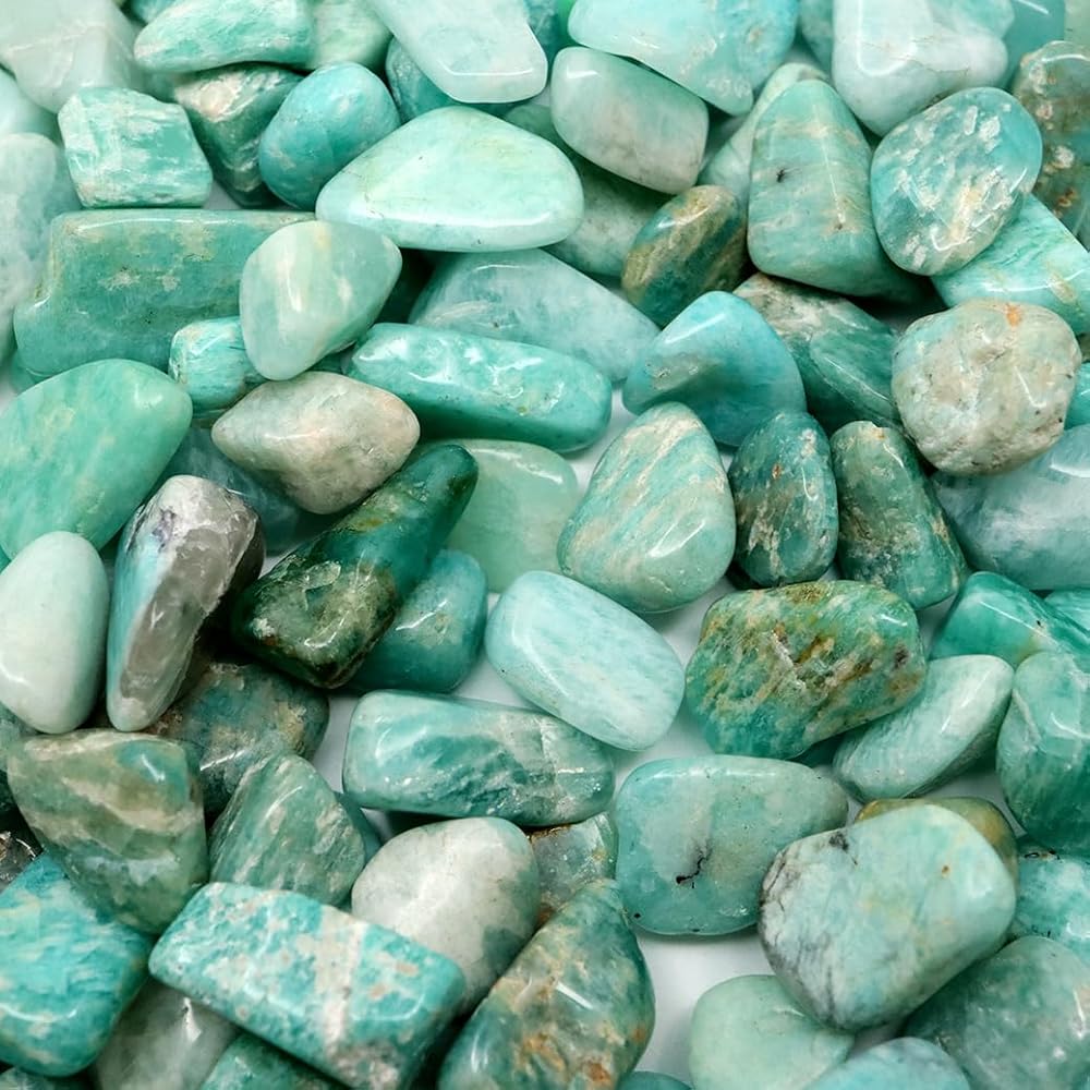 ☆厳選一連☆希望の石♢ホープストーン【40cmペルー産アマゾナイト