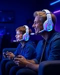 Gaming Headset for Xbox Series X|S Xbox One PS5 PS4 PC Switch Mac, Wired Over Ear Headphones with 7.1 Surround Sound, 50mm Drivers, Noise Cancelling Mic, RGB Lighting, Memory Foam Earcups