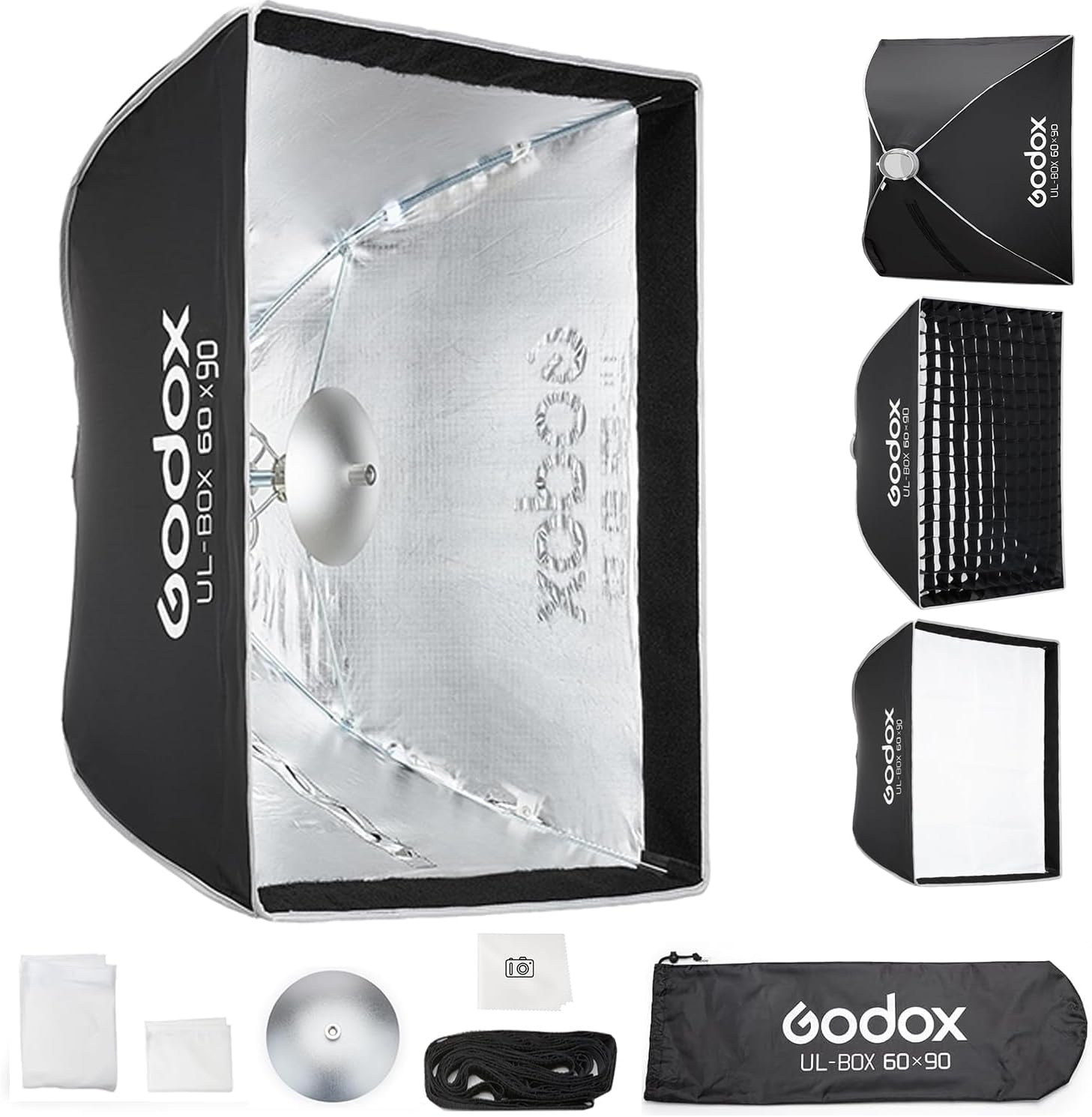 Godox Quick Release Softbox,UL24 x35/60x90cm Bowens Mount Umbrella Softbox