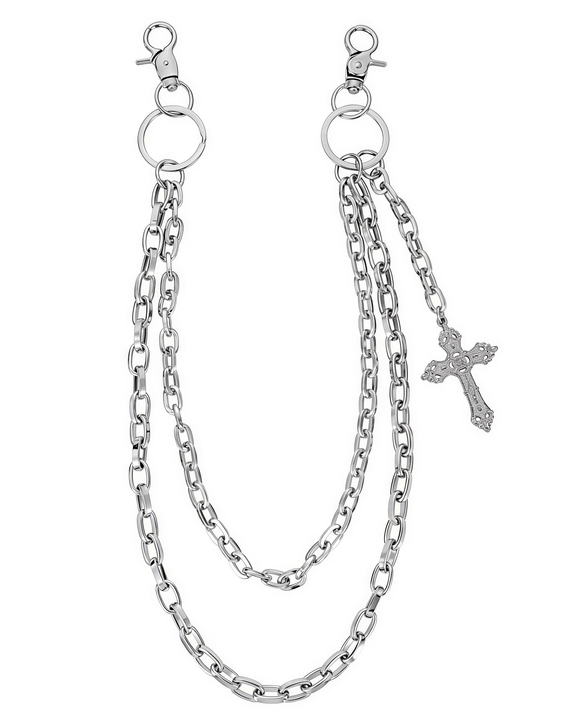 Wallet Belt Chain for Men Women, Punk Gothic Pants Jean chains