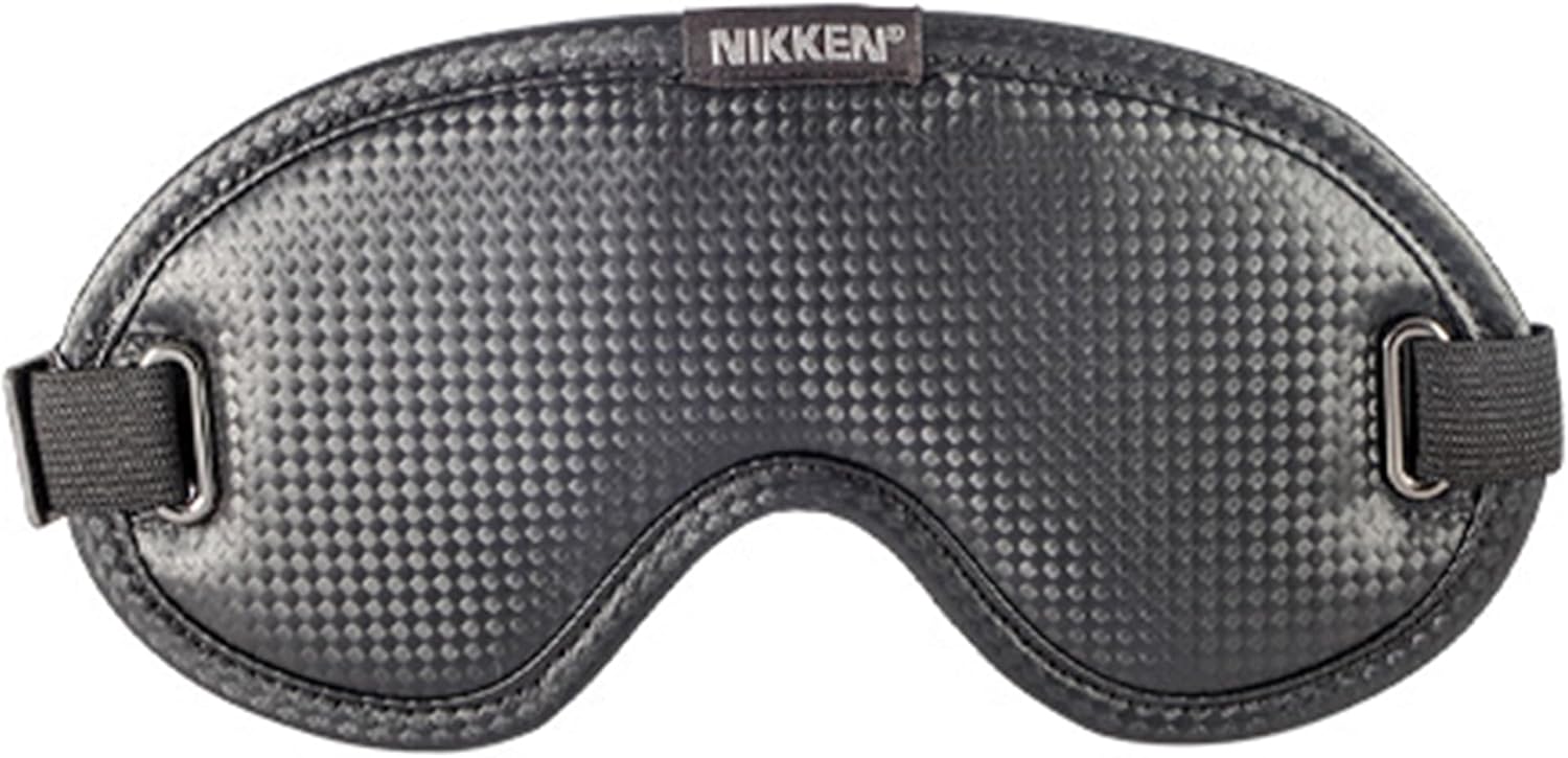 Nikken - Kenko PowerSleep Mask - Magnetic Eye Mask with DynaFlux Tech, Tourmaline Fibers, Blocks Light, Eases Strain for Deeper Rejuvenation