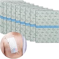 Vista 11 de Protector de ducha impermeable Funda de ducha para catéter de diálisis de 10x12 pulgadas grande Sin pegamento en el centro para puerto