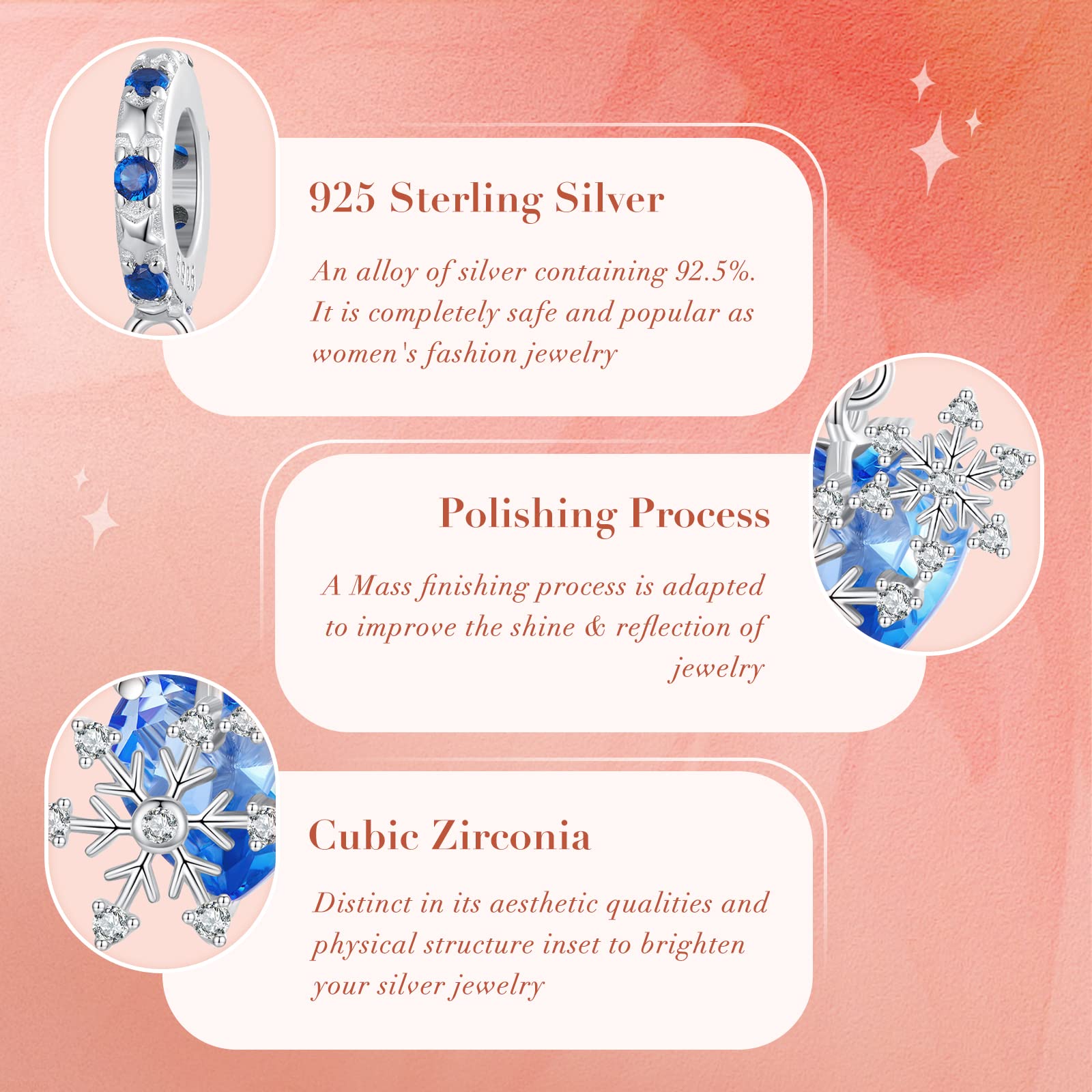 NINGAN Serie d'amore in argento 925 Pendente con perline Regalo di compleanno di San Valentino Adatto per collana di braccialetti da donna