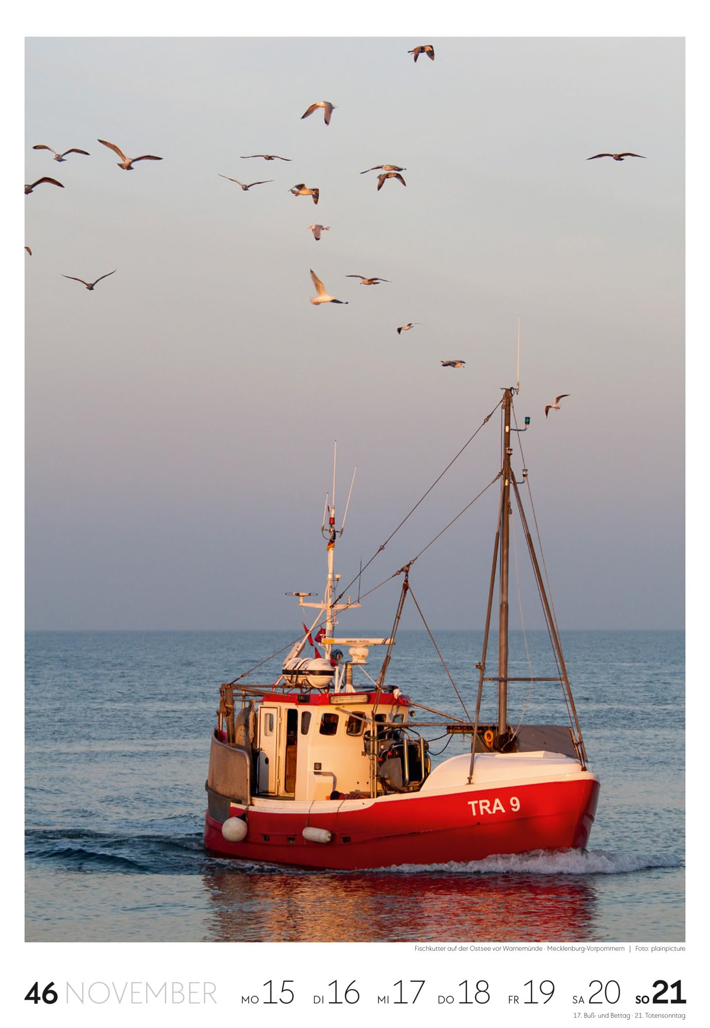 Küste Wochenkalender 2027: Meeres-Kalender mit 53 großformatigen Bildern im Hochformat (29x42 cm) | Strände der Ostsee und Nordsee in Deutschland