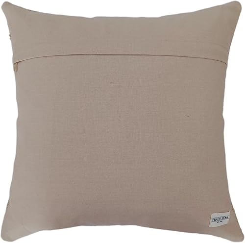 Miniatura 6 de Trade Star Kilim - Fundas de almohada tejidas a mano, 70% yute, 30% lana, fundas de almohada cuadradas, decoración del hogar, funda de cojín étnica,