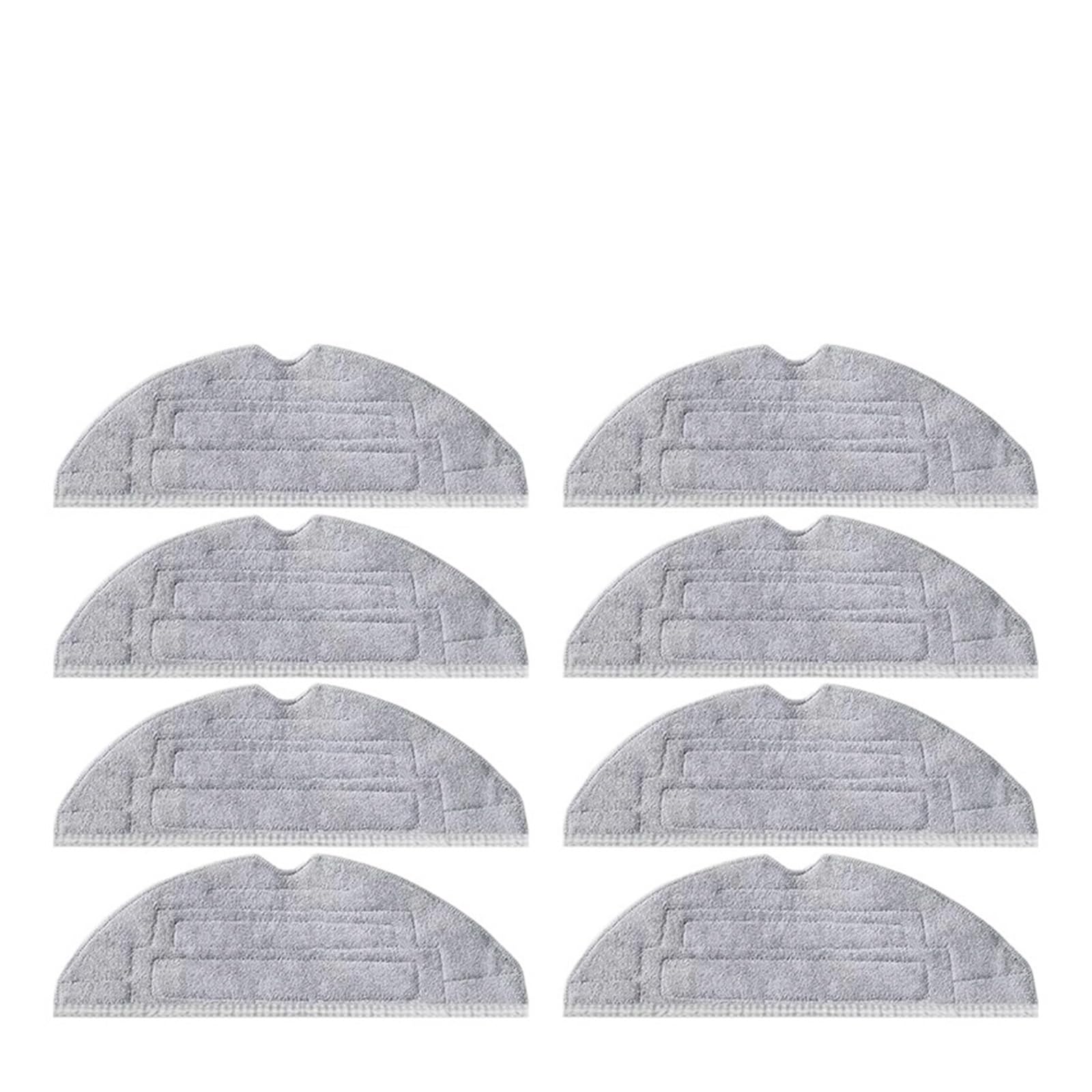 kvcccss Double Vibration Mop Pad Vacuum Cleaner Robot Mop Rags Parts Mop Cloths Accessories，Compatible For Roborock， S8 S8PLUS S8+ S8Pro Ultra G20(SET10)