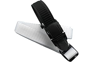 Dock Edge + Fenderlok Kwik Adjust Ratcheted Boat Fender Straps -White