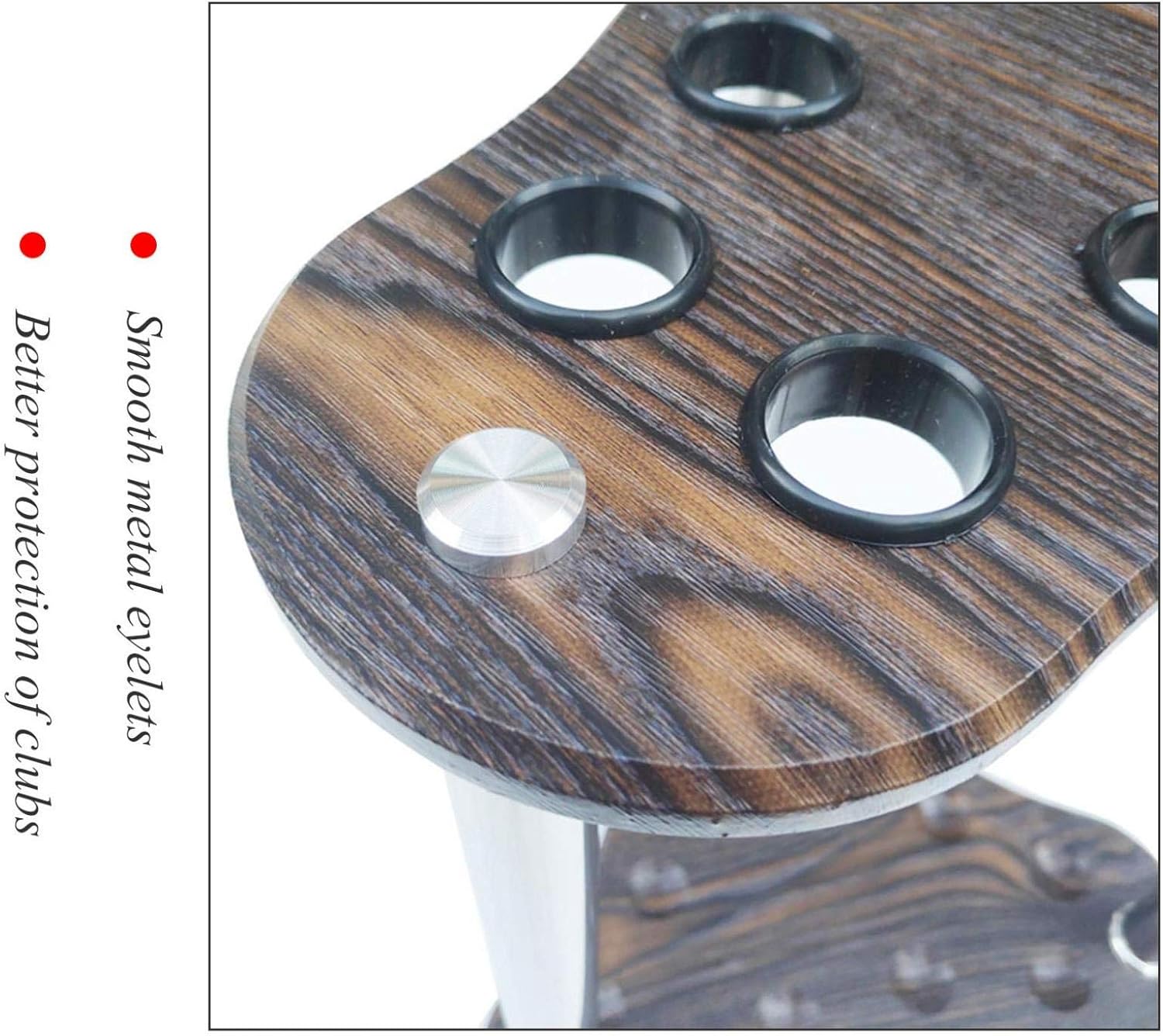 Billiard Pool Rack Solid Wood Pool Rack,Vertical Floor-Standing Holder,Billiard Bar Storage Stands for Billiards Rooms