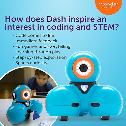 Vista 6 de Wonder Workshop Robot Dash, Dash Robot