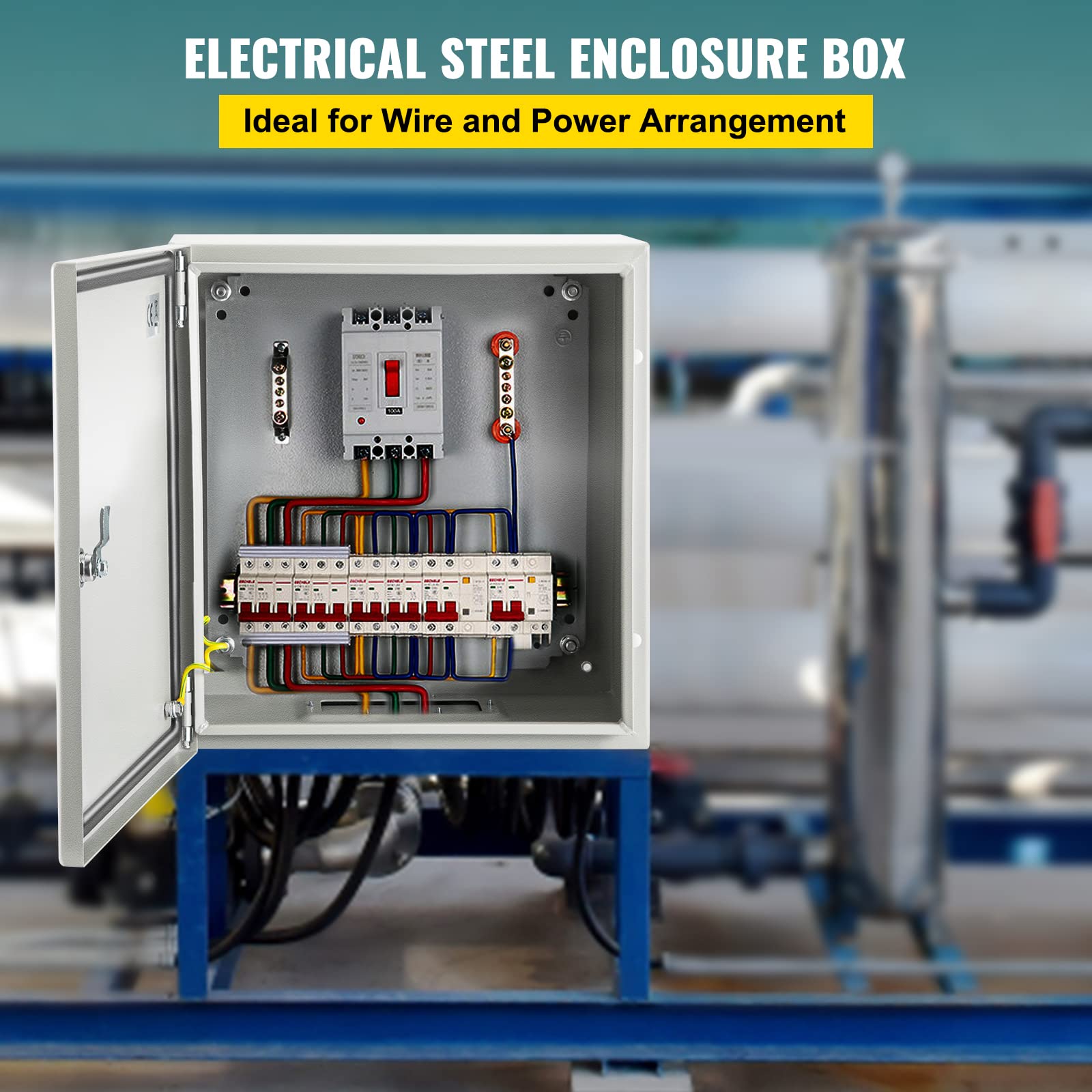 VEVOR NEMA Steel Electrical Box - Waterproof & Dustproof -2