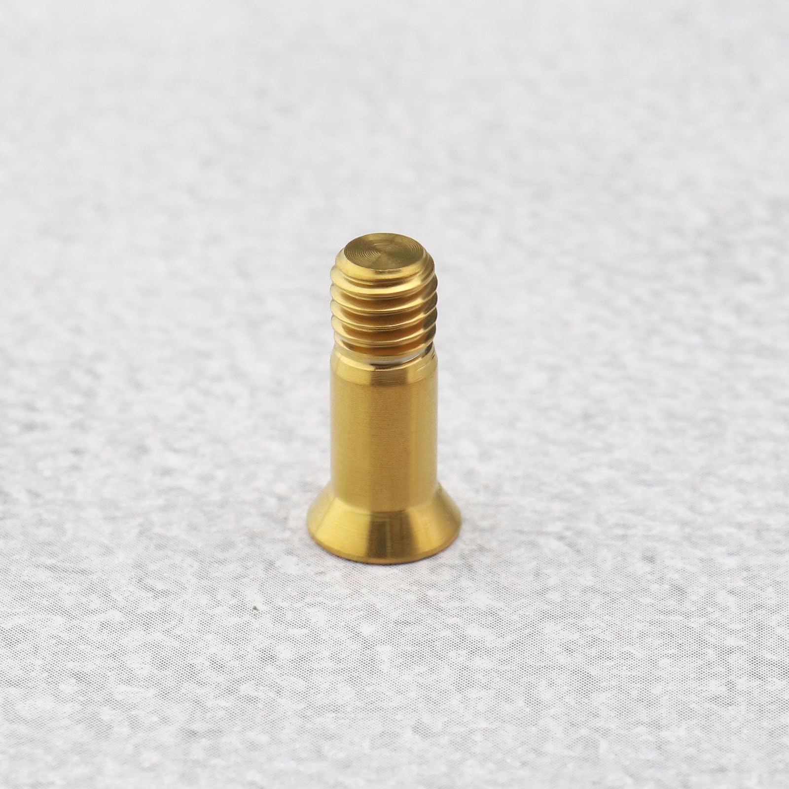 Tornillos de fijación de aleación de titanio para desviador trasero de bicicleta, color dorado