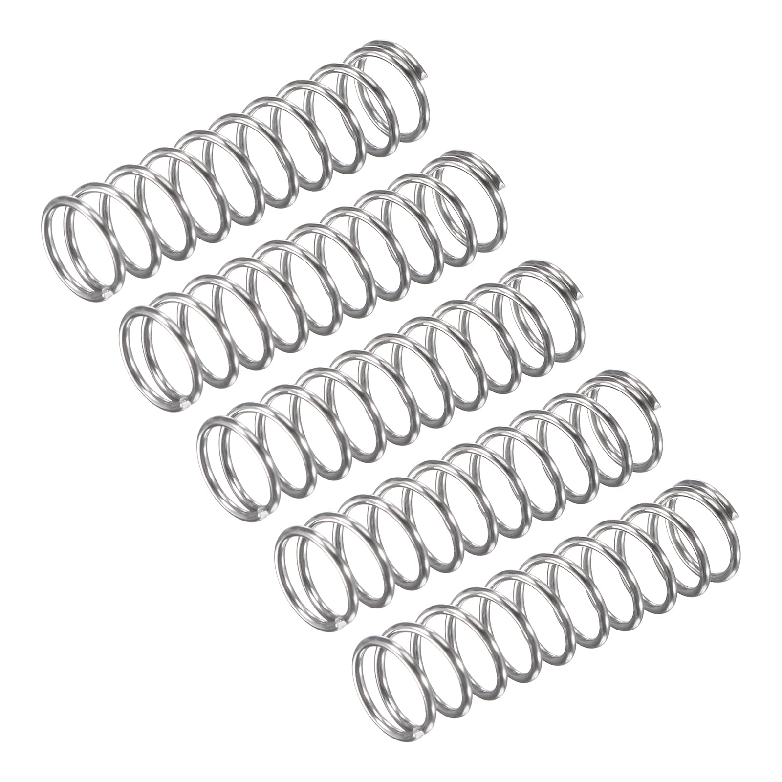 uxcell 5Pcs Compression Spring 304 Stainless Steel 10mmOD,0.8mmWD,40mmFL — Amazon image 10