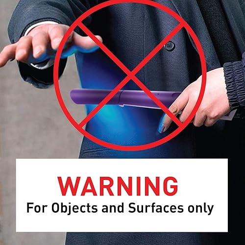 Miniatura 7 de Compass Home Design Accents - Lámpara desinfectante de luz UV, portátil, esterilización LED UVC, luz desinfectante germicida con bloqueo para niños,