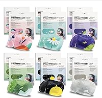 Vista 10 de Máscara de ojos de vapor para ojos secos e hinchazón, mascarillas desechables de alivio rápido, autocalentables, rellenos de calcetines, paquete de 6