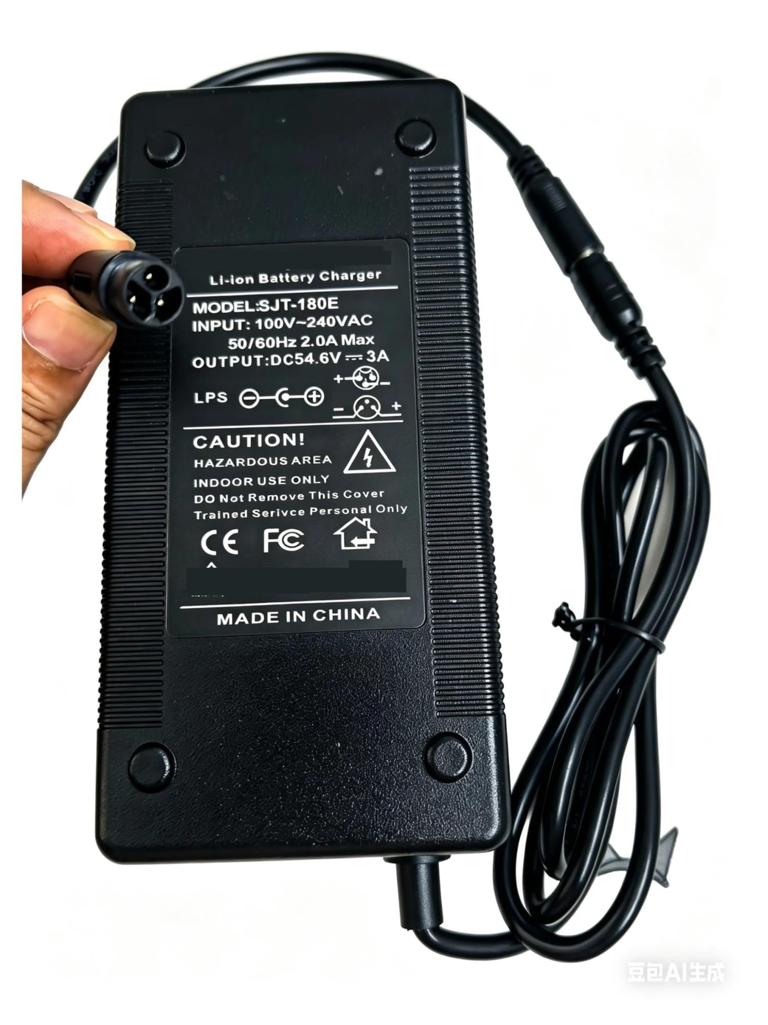 Caricabatteria 54,6 V 3A For Caricabatteria Al Litio 48 V 13 S Con Connettore Julet 3105(EU)