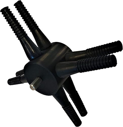 Rite Farm Products L8 Taladro de pollo desplumador Picker 8 dedos pato ganso pavo caucho