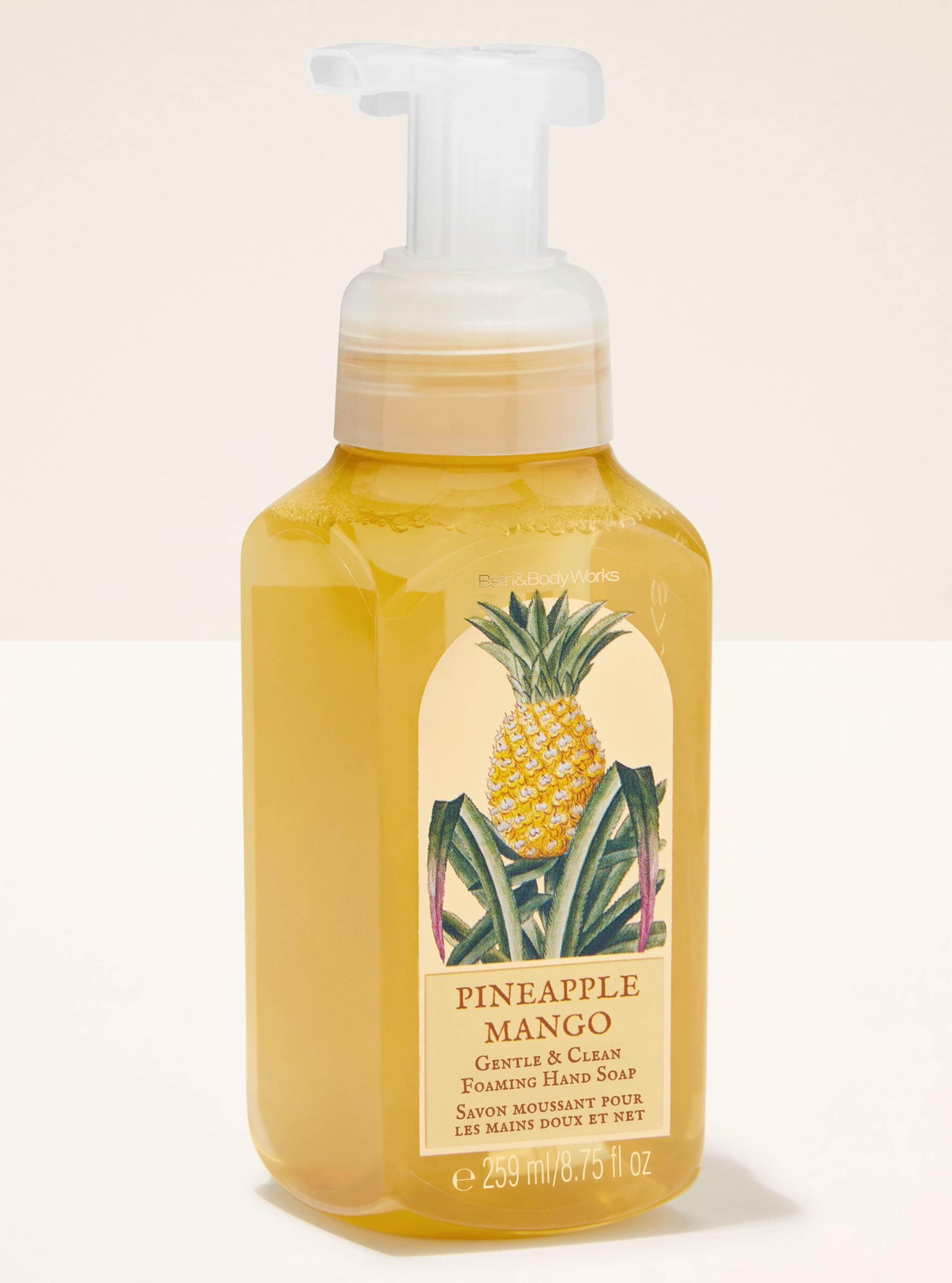 Pineapple Mango Foaming Hand Soap | 259 ml / 8.75 Fl oz | Fragrance - Fruity & Bright | Gender - Unisex