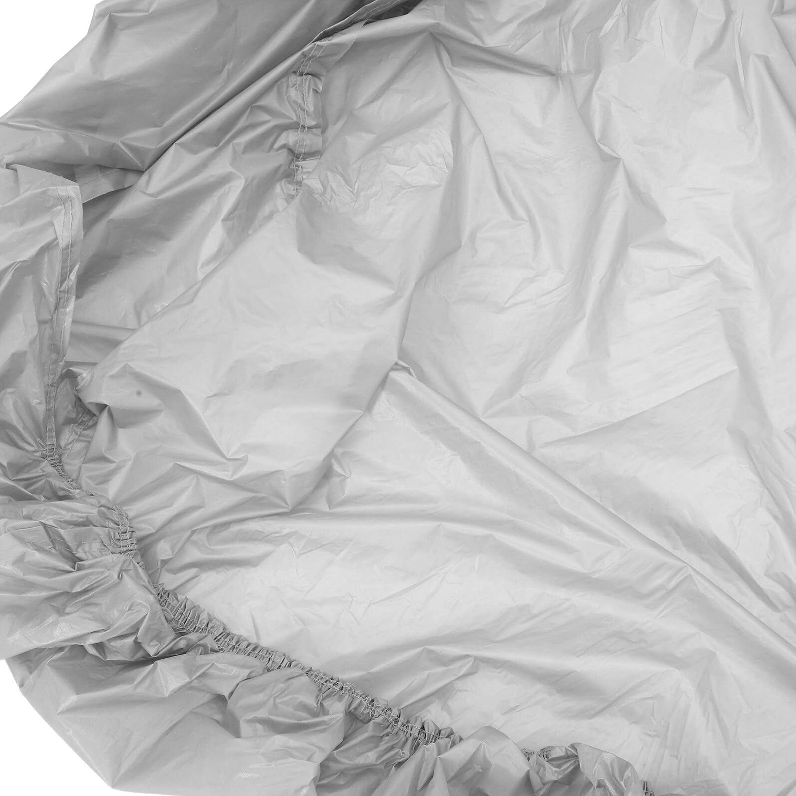Mikikit Copertura per Auto Estiva Argento in Peva, Resistente All'acqua e Protezione Solare per Vacanze Estive, Copri Auto Antipolvere e Anticalore per Uso Esterno