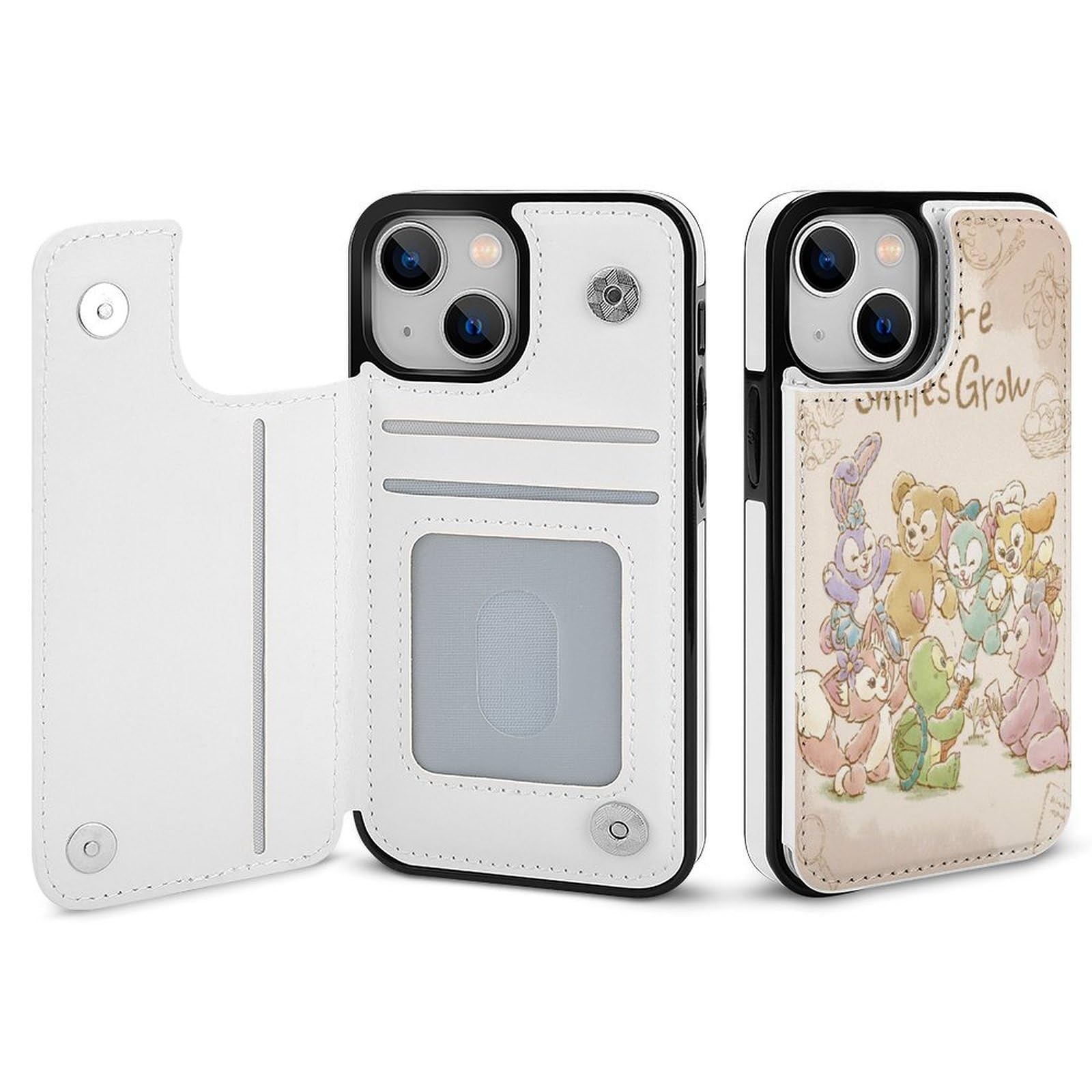 Amazon.co.jp: iPhone 16 ケース 手帳型 ダッフィー フレンズ アニメ
