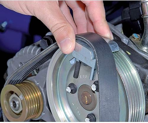 Miniatura 6 de Extracción de correa elástica auxiliar Instalar polea universal correa de transmisión conjunto de herramientas para Ford BMW Benz Fiat Peugeot