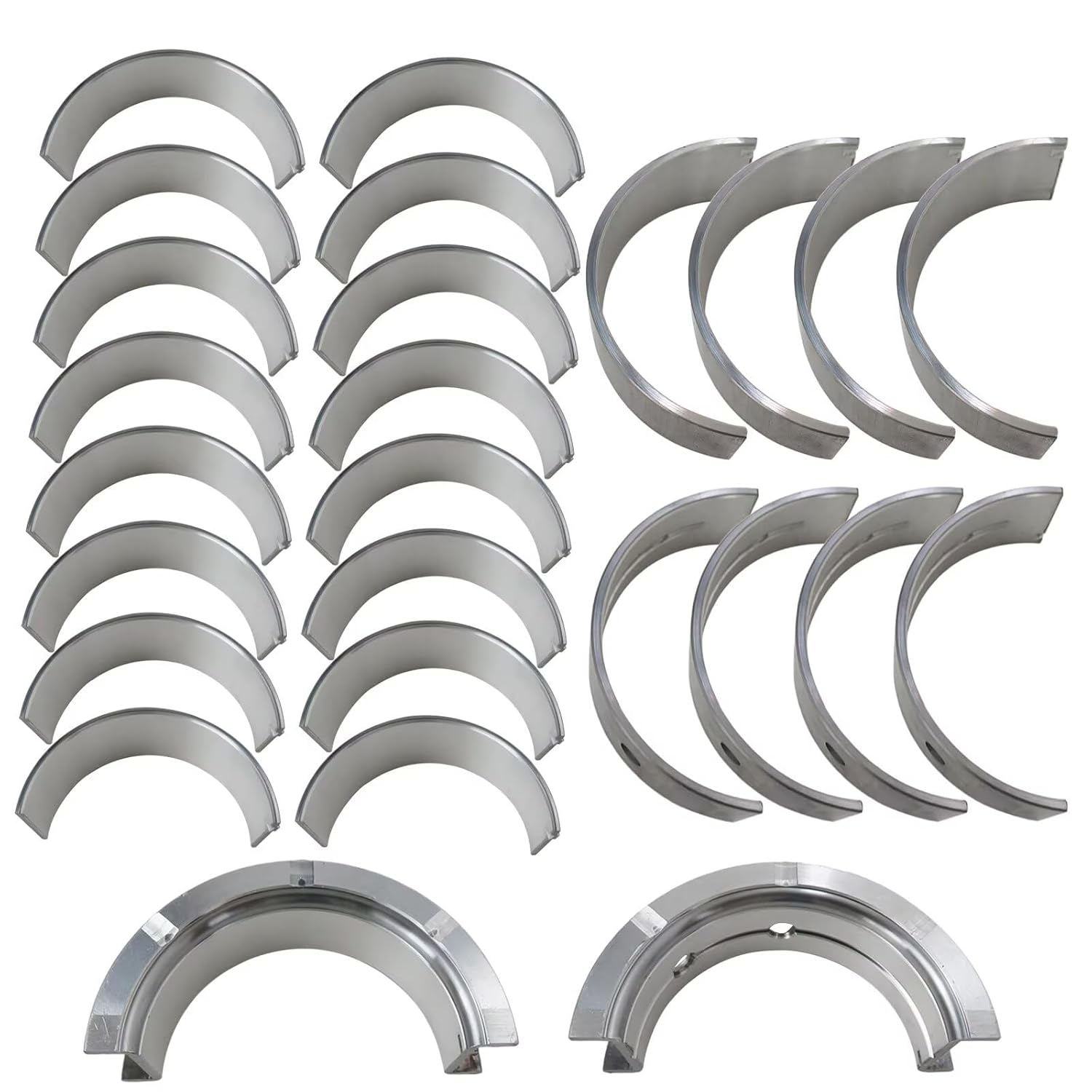 GRABOTE- LS Engine Crankshaft Main & Rod Bearings Set Direct Replacement for Chevrolet Silverado/Tahoe/Camaro/Corvette