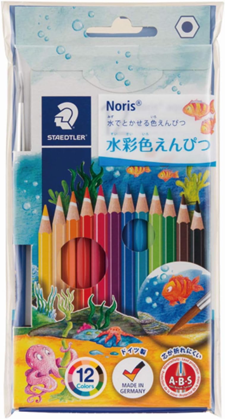 Set 144 10NC12P 12 colors Staedtler Noris Club watercolor pencil (japan import)