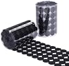 Black Self Adhesive Dots 500pcs(250 Pairs) 1 Diameter Square Hook & Loop Dots Taps for School, Office