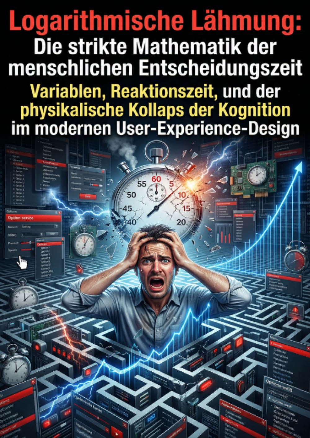 Logarithmische Lähmung: Die strikte Mathematik der menschlichen Entscheidungszeit: Variablen, Reaktionszeit, und der physikalische Kollaps der Kognition im modernen User-Experience-Design
