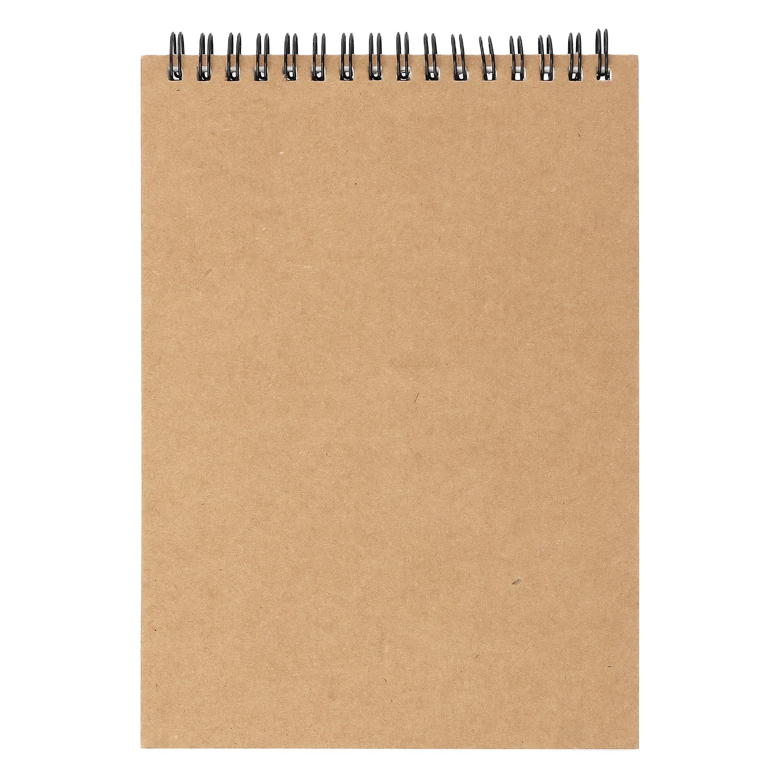 CHUENHEI 4 sztuki szkicownik A5, 60 stron/30 kartek blok do rysunku A5, szkicownik blanko, 14,7 x 21 cm, szkicownik A5 do rysunków i szkiców, brązowy