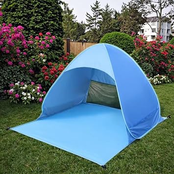 Beach Tent Camping Automatic Sun Resistant Canopy Food Items Etc Storable Tent Children's Tent 160 * 140 * 115cm