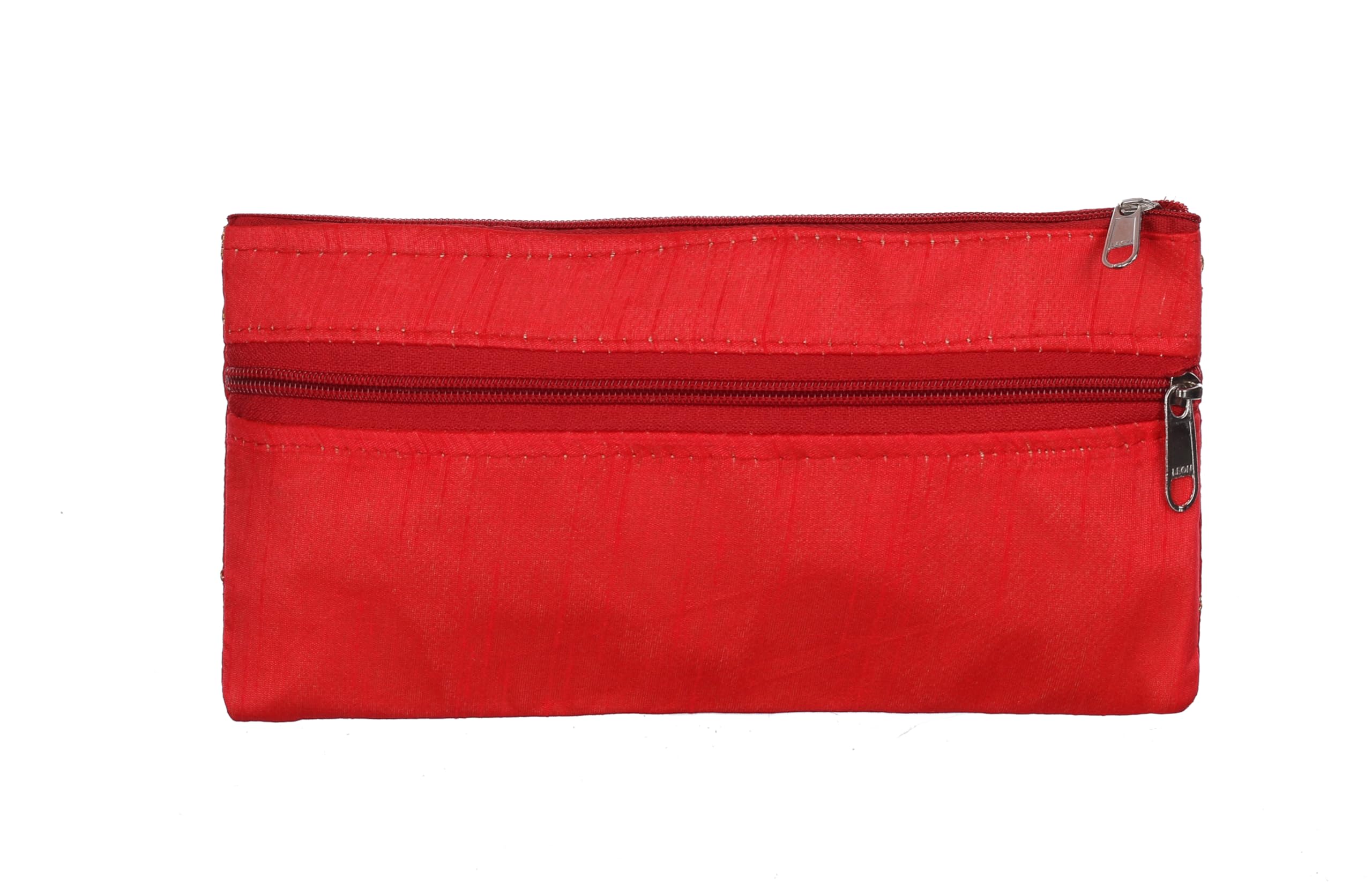 SAINIK'S - ACCESS TO QUALITY Embroidery Wedding Return Gift Women Wholesale Bridal Giveaways potli Bag With Zipper For Ladies Baby Shower Shagun Purse Gifting Haldi Mehandi (6) 1