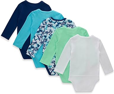 The Hanes Baby Long Sleeve Bodysuit, Ultimate Flexy Bodysuits Boys & Girls, 5-Pack is a popular clothing item for infants and toddlers. Designed with comfort and durability in mind, these bodysuits are essential for every parent's baby wardrobe.
These bodysuits are made from a soft and stretchy fabric blend, ensuring a cozy and flexible fit for the little ones. The long sleeves provide extra warmth and protection during cooler months, making them suitable for year-round wear. With an easy-to-use snap closure at the bottom, diaper changes become hassle-free.
The Ultimate Flexy Bodysuits are available in a pack of 5, providing great value for money. The assortment of colors and patterns allows for versatile styling options, making it easy to mix and match with other baby outfits. Whether parents are looking for cute and vibrant designs or classic and neutral tones, these bodysuits ensure a wide range of choices for both boys and girls.
In addition to their style and comfort, the Hanes Baby Long Sleeve Bodysuits are also practical. They are machine washable, making them easy to clean and maintain for busy parents. The quality materials used ensure that these bodysuits withstand frequent washing without losing their shape or softness.
With the Hanes brand known for its reliability and reputation, parents can trust that these bodysuits are made with the utmost care and attention to detail. They are designed to withstand the everyday movements and activities of active babies, providing long-lasting comfort without compromising on style.
In conclusion, the Hanes Baby Long Sleeve Bodysuit, Ultimate Flexy Bodysuits Boys & Girls, 5-Pack is a must-have item for parents in search of high-quality, reliable, and adorable clothing options for their little ones. From its soft and stretchy fabric to its convenient snap closure, this versatile and practical bodysuit is perfect for both boys and girls. Description by ChatGPT.