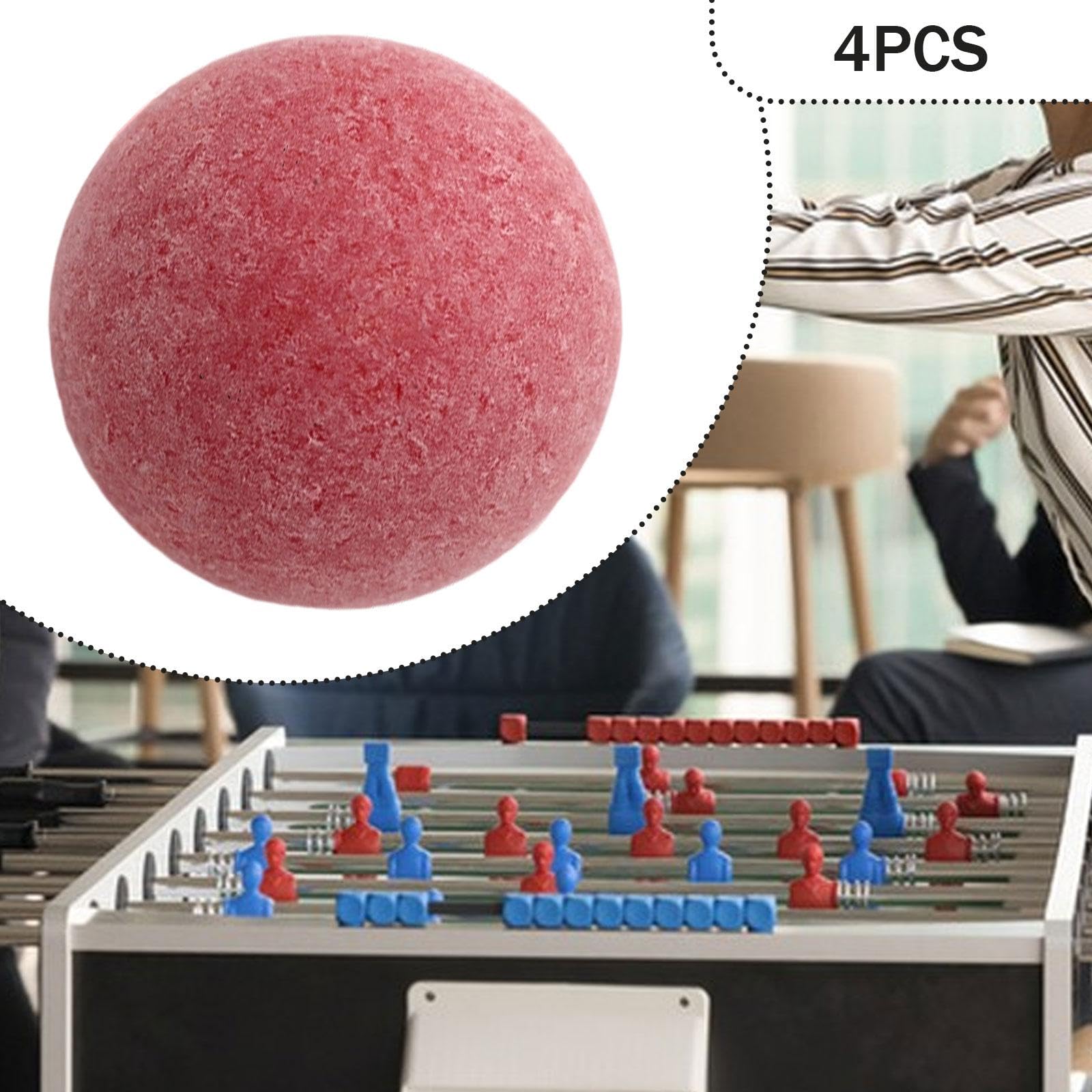 Vaveren 4X Foosball Table Balls Table Top Soccer Balls Accessories Official for Kids Adults Small Replacement Foosball 1.42