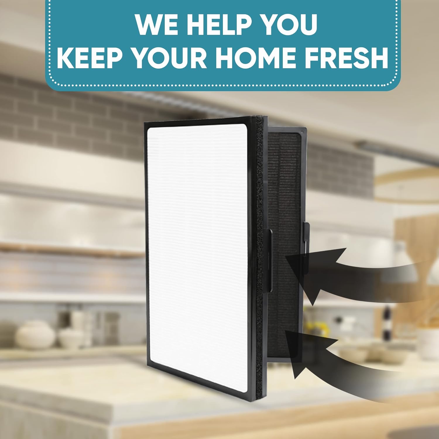 Pro Particle Filter Compatible with Blueair Pro M, Pro L and Pro XL Air Purifiers for Dust and Unpleasant Odors