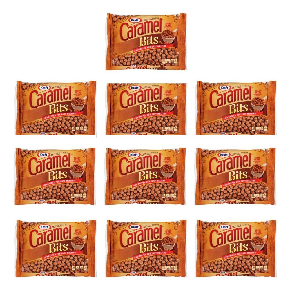 Kraft Caramel Bits, 11oz Bag, (Pack - 10)