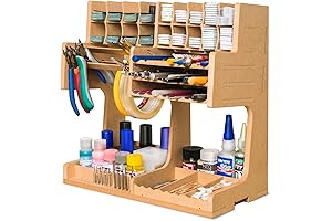 Organize Your Benchtop Tools with This Sturdy and Spacious Rack