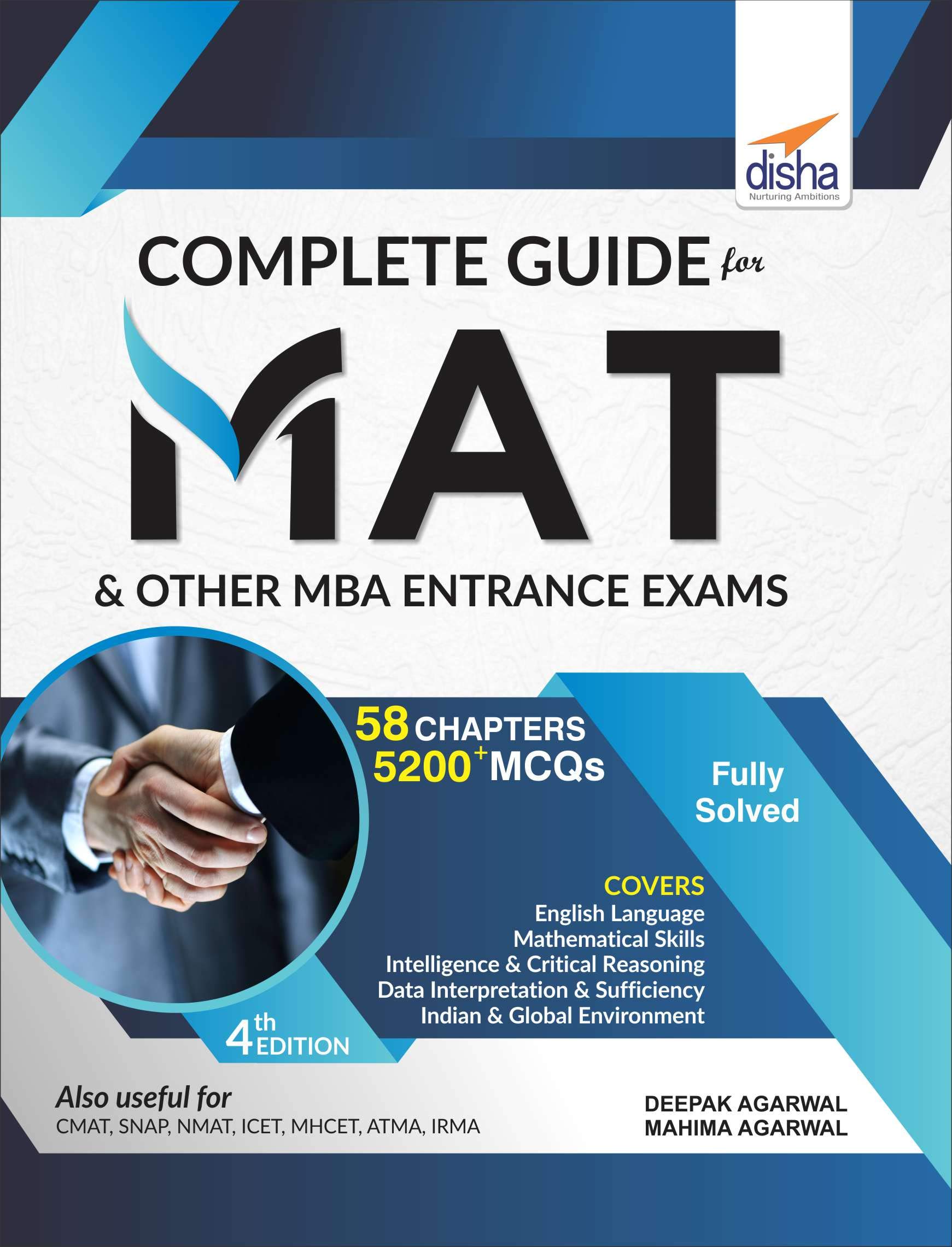 Complete Guide for MAT and other MBA Entrance Exams 4th Edition