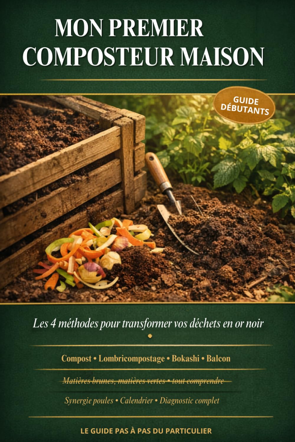Mon premier composteur maison: Guide débutant pour le compost au jardin, lombricompostage, bokashi et balcon — matières brunes, vertes et diagnostic complet ("Mes premières...")
