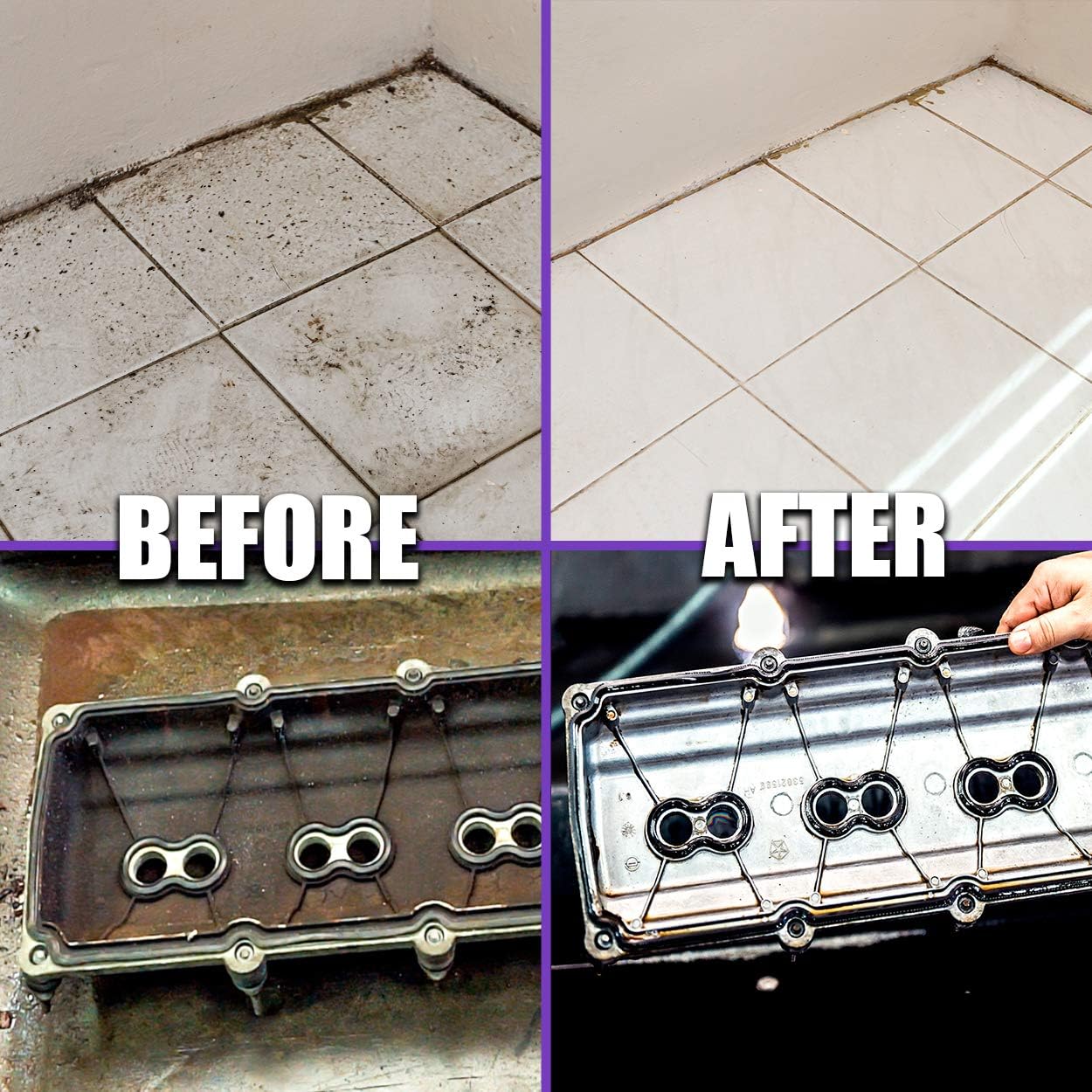 Sacato Cleaner & Degreaser (32 fl Oz) - Removes Tough Stains - Eliminates Grime and Heavy Grease - Use on All Surfaces