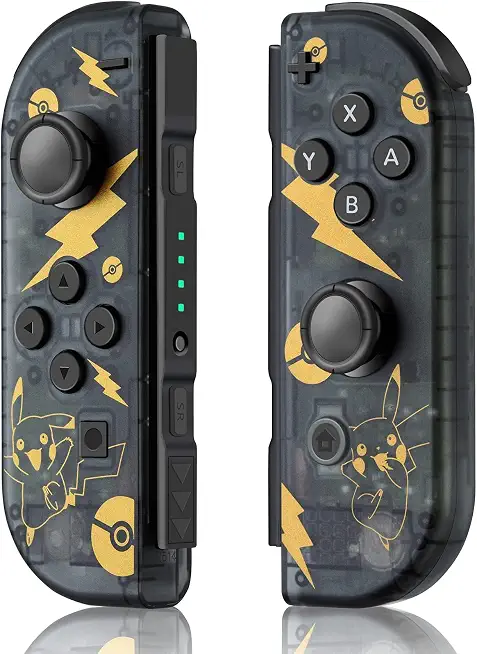 Joy Cons Wireless Controller for Nintendo Switch, L/R Controllers Replacement Compatible with Nintendo Switch/Lite/OLED, Joystick with Wake-up/Screenshot/Dual Vibration/Motion Control Function