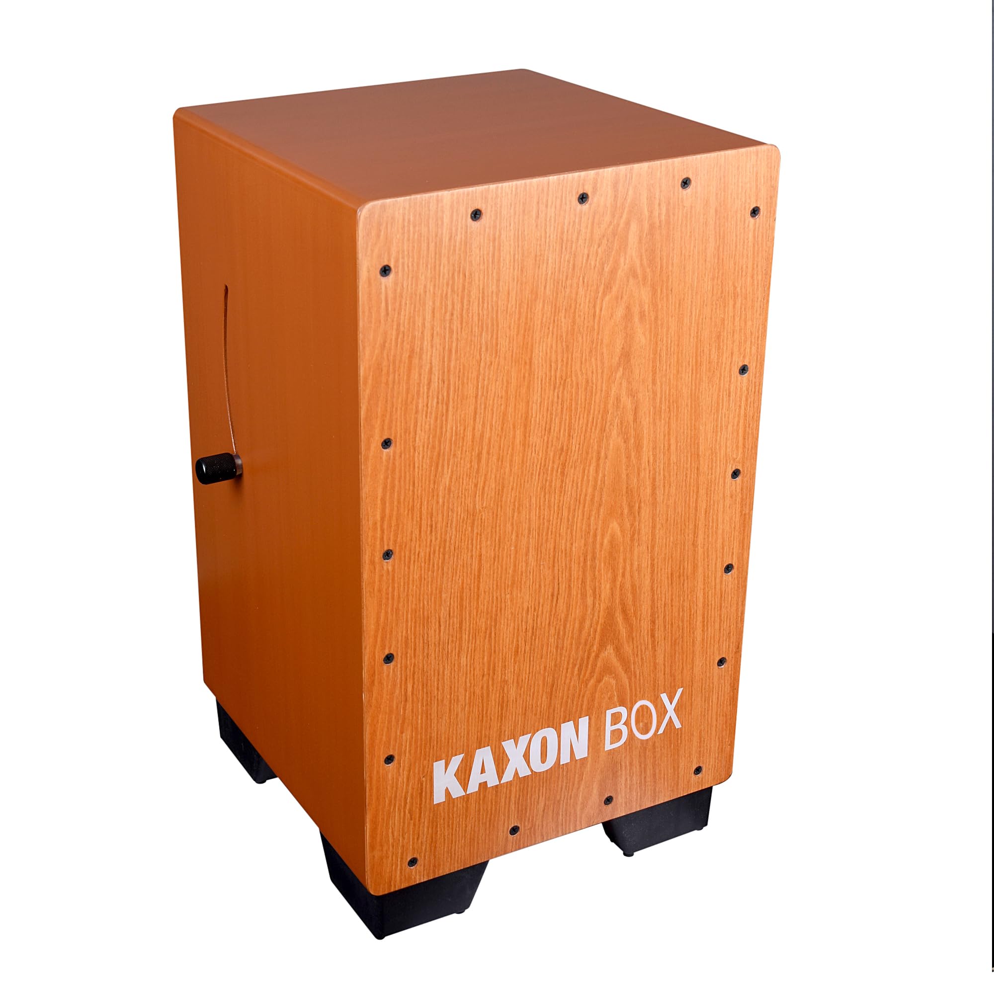 KAXON BOX Rounded corners Adjustable Snare Cajon| Hand Crafted |Heavy Duty cajon| Lilac wood (H:50 W:30 L:30) - 3 Internal Snares, Deep Bass tone