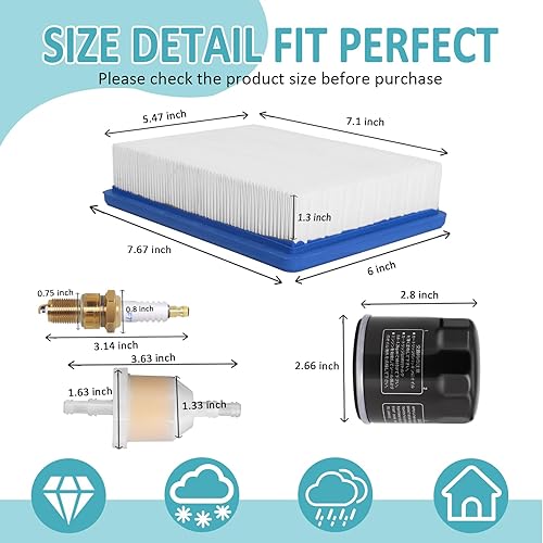 Miniatura 3 de Podoy DS - Kit de afinación para carrito de golf compatible con carrito de golf de 4 ciclos 1992-2004 Club Car DS 1992-2004