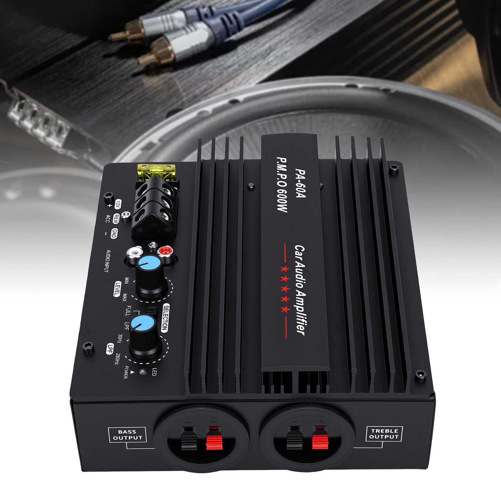 Bewinner Płytka Wzmacniacza Samochodowego Audio o Mocy 600 W do