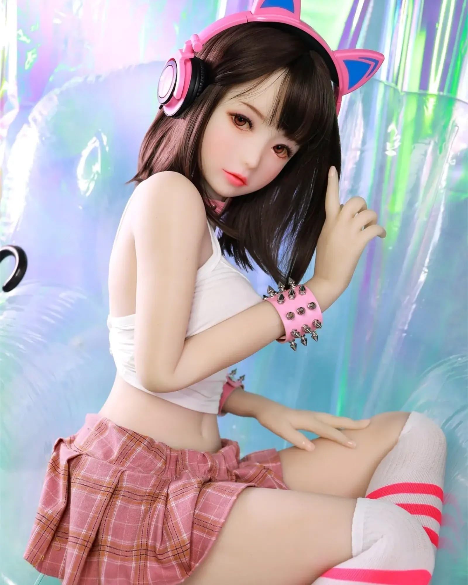 4.6FT/65LB Full Body Sex Doll for Men Realistic Silicone Doll Full Body Sex Toys with Sexy Boobs and Round Butt 1:1 Sexy Doll Size Full Size Female Torso Sexy Doll Adult Dolls Life Like Adult Toy — view 21